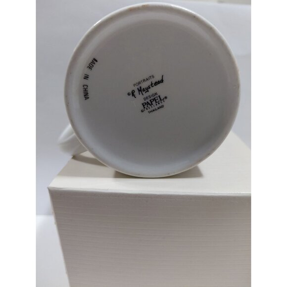 Vintage German Shepherd Coffee Mug By R Maystead Portrait Design With Box 3.75" - Picture 3 of 5